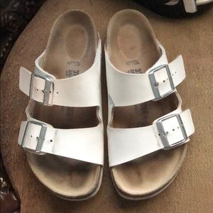 White Birkenstocks